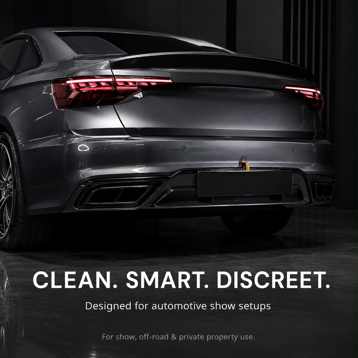 Car Blackout Plate